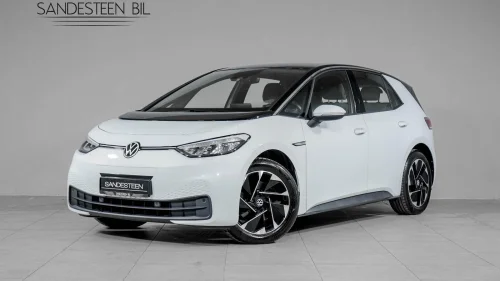 VOLKSWAGEN ID.3 PRO 107 KW 430KM WLTP PRO/LANE/VARMEPUMPE/KEYLESS/RYGGEKAMERA