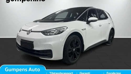 VOLKSWAGEN ID.3 PRO 150 KW Sport 58kwh 204kh, TopSport stoler, ryggekamera ++