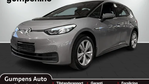 VOLKSWAGEN ID.3 PRO 107 KW 58KWH 422KM PRO Kamera/Navi/Keyless/Serviceavtale 24mnd