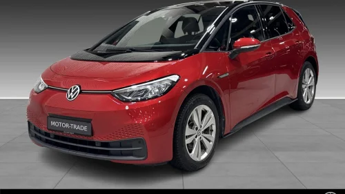 VOLKSWAGEN ID.3 PRO 150 KW Pro Performance | LED | Adaptive Cruise | Rød Metallic