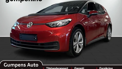 VOLKSWAGEN ID.3 PRO 150 KW pro limited  58kwh  204hk Kamera/Navi/Serviceavtale 2år