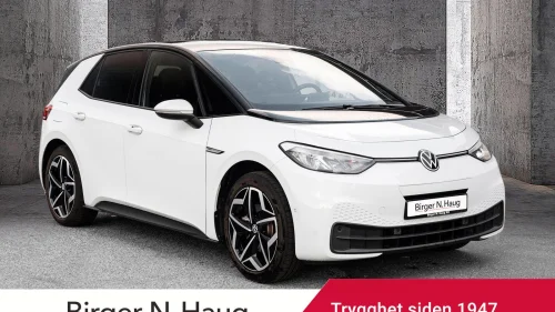 VOLKSWAGEN ID.3 PRO 150 KW Pro Limited 58 kWh 204hk VELHOLDT-18500 KM-RYGGEKAMERA