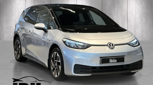 VOLKSWAGEN ID.3 PRO 150 KW PRO 204hk, 58kw, Adaptiv Cruise, Ryggekamera, Navi++
