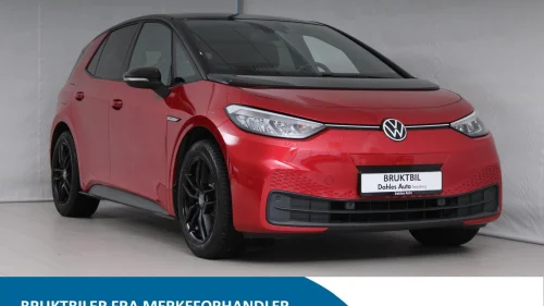 VOLKSWAGEN ID.3 PRO 150 KW Pro Limited  58kwh  204hk/Ryggekam/Navi/Ambiente/Lav Km