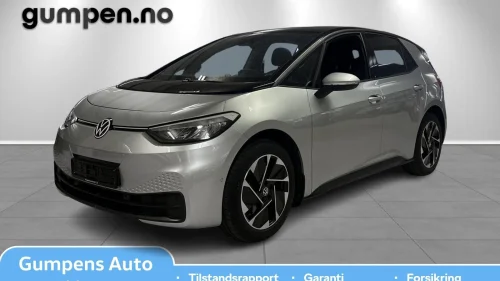 VOLKSWAGEN ID.3 PRO 150 KW Pro Limited 58kwh 204hk, Style interiør, ryggekamera ++