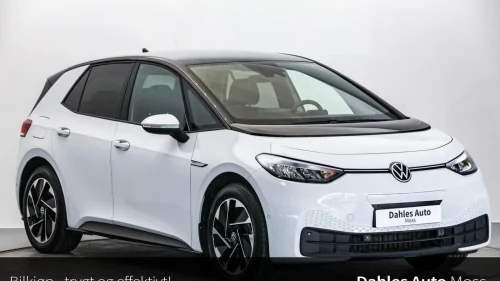 VOLKSWAGEN ID.3 PRO 150 KW 58kwh 204hk Pro Limited/ACC/Ryggekam/Rattvarm/LED