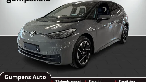 VOLKSWAGEN ID.3 PRO 150 KW pro limited  58kwh  204hk