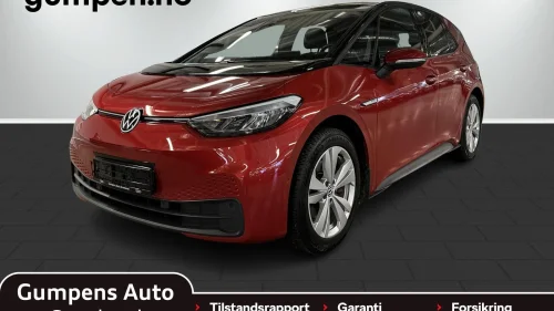 VOLKSWAGEN ID.3 PRO 150 KW pro limited  58kwh  204hk Navi/Ryggekam/Serviceavtale+