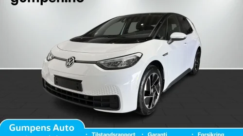 VOLKSWAGEN ID.3 PRO 150 KW pro limited  58kwh  204hk