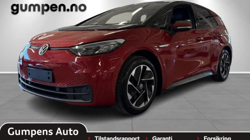 VOLKSWAGEN ID.3 PRO 150 KW pro limited  58kwh  204hk