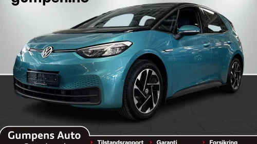VOLKSWAGEN ID.3 PRO 150 KW pro limited  58kwh  204hk Navi/R.kam/ACC/Serviceavtale