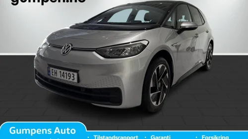 VOLKSWAGEN ID.3 PRO 150 KW pro limited  58kwh  204hk Ryggekamera, Acc