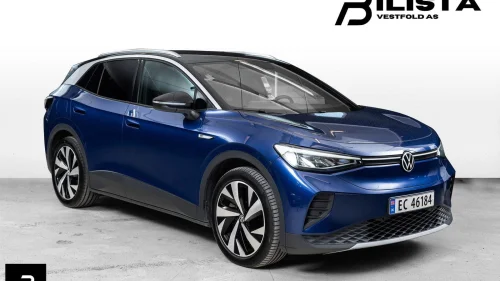 VOLKSWAGEN ID.4 PRO 150 KW PRO Performance 204HK 495km ACC Navi Krok EU27 ++