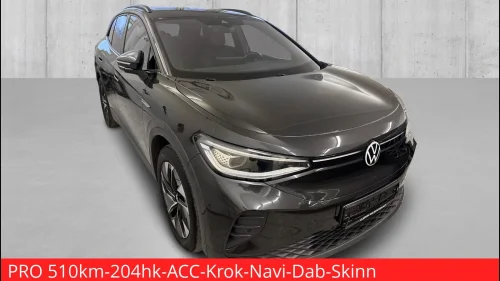 VOLKSWAGEN ID.4 PRO 150 KW PRO 510km-204hk-ACC-Krok-Navi-Dab-Skinn