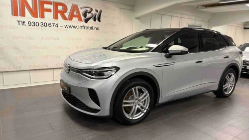 VOLKSWAGEN ID.4 GTX 220 KW +4 WD+ADAPTIVE CRUISE+KAMERA+NAVIG+MØRKE RUTER