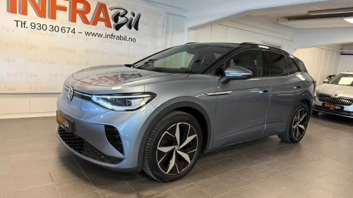 VOLKSWAGEN ID.4 GTX 220 KW TOP SPORT PLUSS INTERIØR+H-FESTE+NAVIG+ACC+MØRKE RUTE