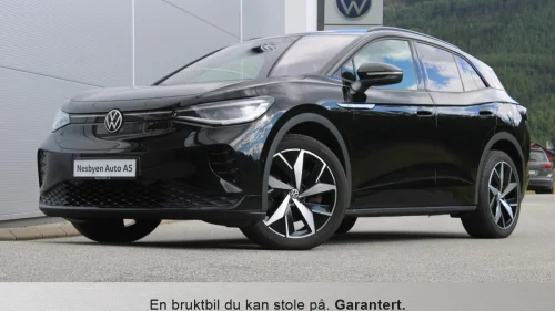 VOLKSWAGEN ID.4 GTX 220 KW GTX77kwh4x4 Utvidet Nybilgarant! Ny Service! Rkam/Acc++