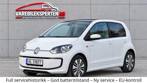 VOLKSWAGEN UP! Full servicehistorikk - God batteritilstand Ny service