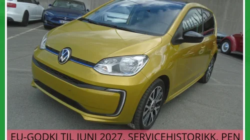 VOLKSWAGEN UP! LONG RANGE, 25 MIL, NY I NORGE, NYBILGARANTI, RYGGEKAM