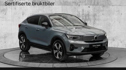 VOLVO C40 Twin Plus AWD Varmepumpe Panoramaglasstak