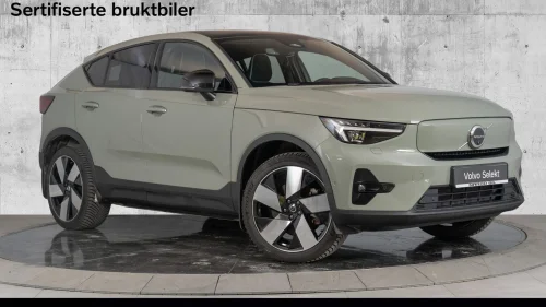 VOLVO C40 408 hk Ultimate. 360/Soltak/Pixel lys/Varmepumpe/HK