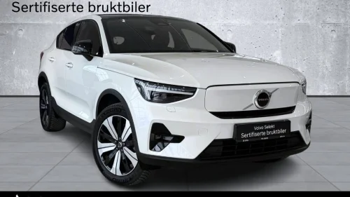 VOLVO C40 408Hk AWD Plus, Pixel LED, H.Feste, Varmepumpe, Google