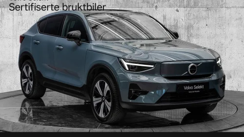 VOLVO C40 El. Twin Ultimate 408Hk. Topputstyrt!