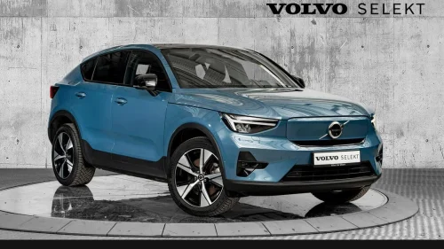 VOLVO C40 Recharge Twin Ultimate 408Hk. Topputstyrt!