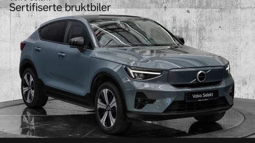 VOLVO C40 Twin Plus AWD Panoramaglasstak Varmepumpe