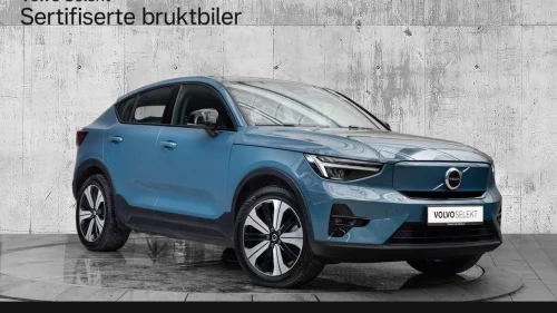 VOLVO C40 El. Twin Plus 408Hk Panoramaglasstak Varmepumpe