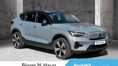 VOLVO C40 Recharge Twin AWD Pro Velholdt bil med mye utstyr