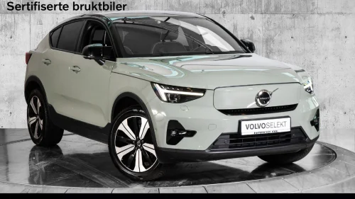 VOLVO C40 Twin/AWD Ultimate Pixel-lys/360/Harman Kardon/Soltak