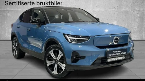 VOLVO C40 408Hk AWD Pro, LED Bar, Hengerfeste, 360*kam, Panorama