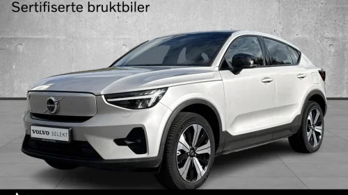 VOLVO C40 Recharge Plus, Pixel lys, varmepumpe, panorama ++