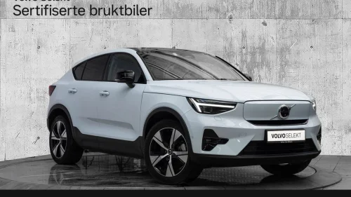 VOLVO C40 Extended Range Ultimate - Sjelden Farge! Pixel-LED 360