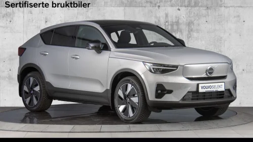 VOLVO C40 408 hk Plus. Krok/Varmepumpe/Soltak/VOC/Oppv.ratt