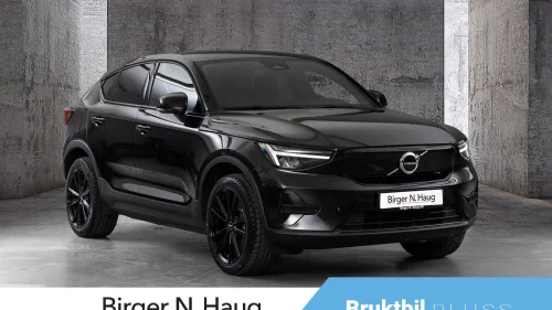 VOLVO C40 Recharge Twin 408hk AWD Plus ALL BLACK | SOLTAK