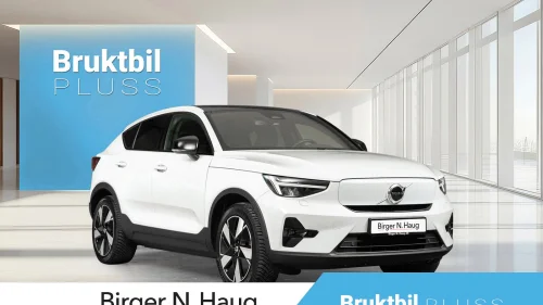 VOLVO C40 Recharge Twin 408hk AWD Plus KROK/SOLTAK/MEMMORY/R.KAM