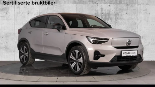 VOLVO C40 408 hk Plus | Piksel LED | Krok | Varmepumpe | Soltak