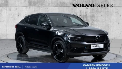 VOLVO EC40 Black Edt | Twin Ultra | 360 | Krok | Harman&Kardon