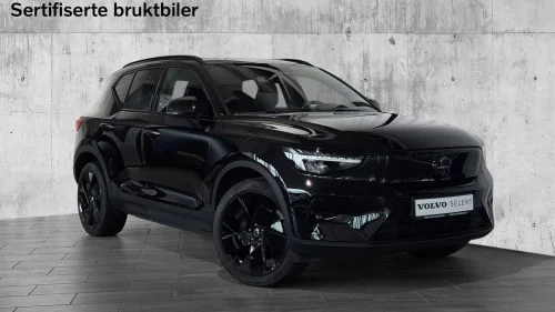 VOLVO EX40 Singel Motor Ultra 252hk Black Edition | H&K lyd |