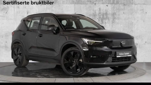 VOLVO EX40 Ultra Black Edt. Krok/Varmepumpe/360 kam/Pixel lys