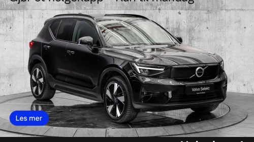 VOLVO EX40 Twin Performance Plus 442Hk. Hengerfeste!
