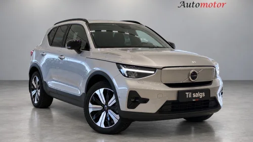 VOLVO XC40 Ultimate Dark/408HK/4X4/Pano/360/ACC/Krok/Varmepumpe