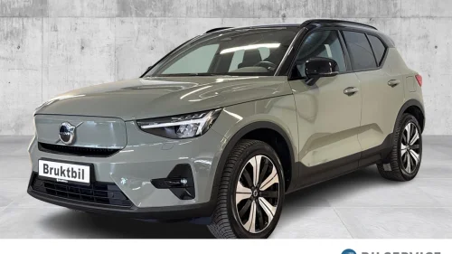 VOLVO XC40 Recharge Twin Plus/Krok/Mørke ruter/VOC/BLIS