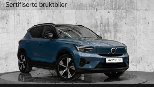 VOLVO XC40 El. Single Motor Ultimate 231Hk. Topputstyrt!