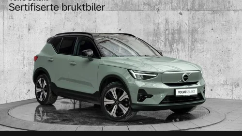 VOLVO XC40 El. Twin Plus 408Hk. Velholdt!