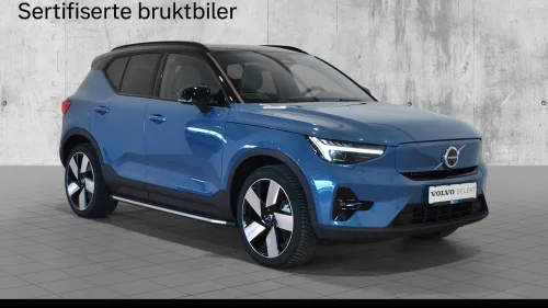 VOLVO XC40 Recharge Twin 408hk AWD Ultimate Hengerfeste, Pixel lys