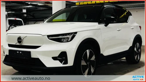 VOLVO XC40 Recharge Twin Plus/Rekkevidde 532km/AWD/Varmepumpe