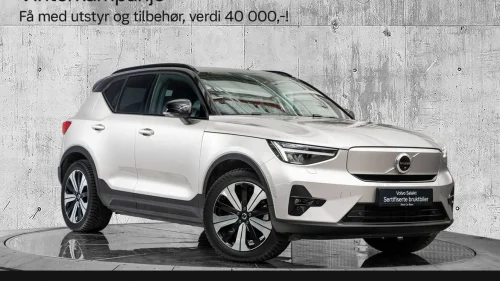 VOLVO XC40 El. Twin Ultimate 408Hk. Topputstyrt!